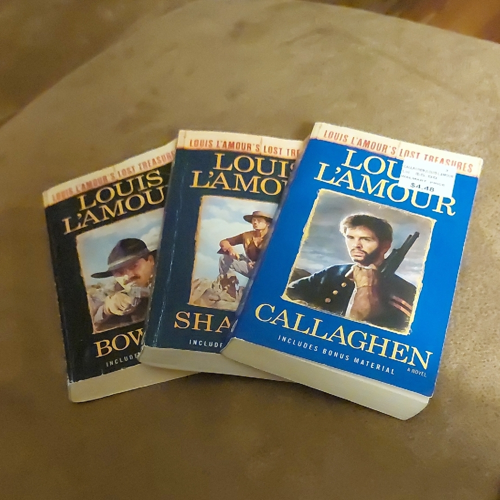 Lou L'Amour Paperback Book Set